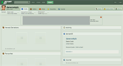 Desktop Screenshot of danecookplz.deviantart.com