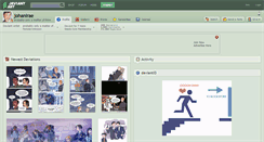 Desktop Screenshot of johanirae.deviantart.com