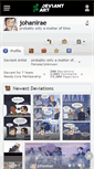 Mobile Screenshot of johanirae.deviantart.com