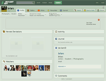 Tablet Screenshot of brlars.deviantart.com