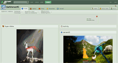 Desktop Screenshot of darkhorses90.deviantart.com