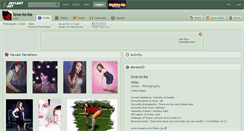 Desktop Screenshot of love-to-be.deviantart.com