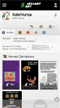 Mobile Screenshot of katevunza.deviantart.com