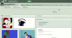 Desktop Screenshot of dren-inuyasha-lover.deviantart.com