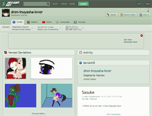 Tablet Screenshot of dren-inuyasha-lover.deviantart.com