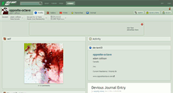 Desktop Screenshot of opposite-octave.deviantart.com