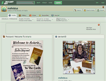 Tablet Screenshot of msfeistus.deviantart.com