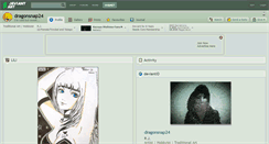 Desktop Screenshot of dragonsnap24.deviantart.com
