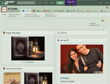 Tablet Screenshot of m-zedan.deviantart.com