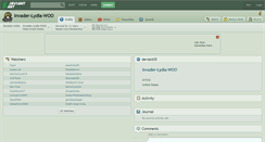 Desktop Screenshot of invader-lydia-woo.deviantart.com