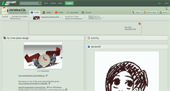 Desktop Screenshot of christine326.deviantart.com