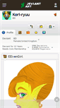 Mobile Screenshot of kori-ryuu.deviantart.com