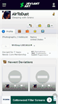 Mobile Screenshot of airtodust.deviantart.com