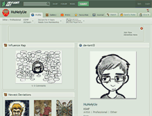 Tablet Screenshot of huneiyue.deviantart.com