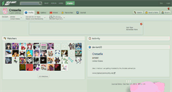 Desktop Screenshot of cresselia.deviantart.com