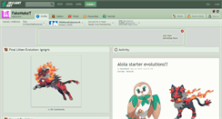 Desktop Screenshot of fakemaket.deviantart.com
