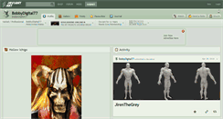 Desktop Screenshot of bobbydigital77.deviantart.com