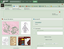 Tablet Screenshot of grimaldu5.deviantart.com