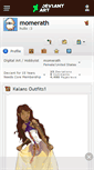 Mobile Screenshot of momerath.deviantart.com