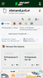 Mobile Screenshot of allenandlavilvr.deviantart.com