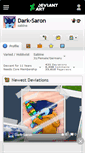 Mobile Screenshot of dark-saron.deviantart.com