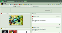 Desktop Screenshot of mclili.deviantart.com