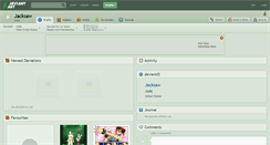 Desktop Screenshot of jacksaw.deviantart.com