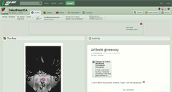 Desktop Screenshot of inkedheartsa.deviantart.com