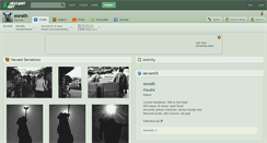 Desktop Screenshot of eorath.deviantart.com