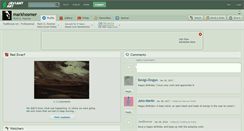 Desktop Screenshot of markhosmer.deviantart.com