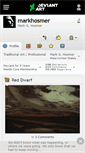 Mobile Screenshot of markhosmer.deviantart.com
