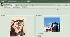 Desktop Screenshot of denaliwolf.deviantart.com