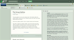 Desktop Screenshot of professionalartists.deviantart.com