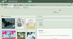 Desktop Screenshot of disami.deviantart.com