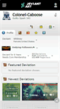 Mobile Screenshot of colonel-caboose.deviantart.com