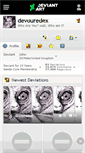 Mobile Screenshot of devouredex.deviantart.com