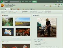 Tablet Screenshot of davecheesefish.deviantart.com