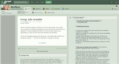 Desktop Screenshot of pervpics.deviantart.com
