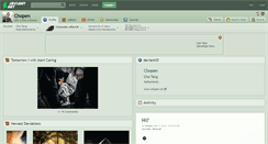 Desktop Screenshot of chopen.deviantart.com