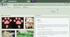 Desktop Screenshot of lyrehn.deviantart.com