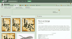 Desktop Screenshot of fatmandell.deviantart.com