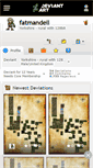 Mobile Screenshot of fatmandell.deviantart.com