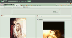 Desktop Screenshot of crystallineessence.deviantart.com