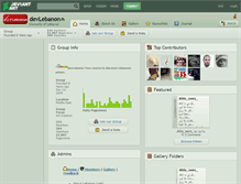 Tablet Screenshot of devlebanon.deviantart.com
