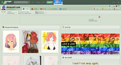 Desktop Screenshot of ahsayuni-love.deviantart.com