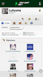 Mobile Screenshot of luliyuma.deviantart.com