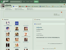 Tablet Screenshot of luliyuma.deviantart.com