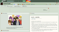 Desktop Screenshot of hidakakufangirl.deviantart.com