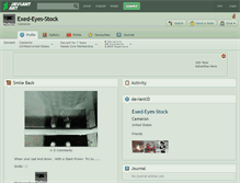 Tablet Screenshot of exed-eyes-stock.deviantart.com
