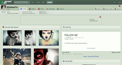 Desktop Screenshot of littlebear94.deviantart.com